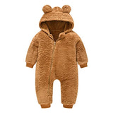 Ear Hooded Baby Romper - Cozy Nursery