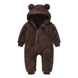 Ear Hooded Baby Romper - Cozy Nursery