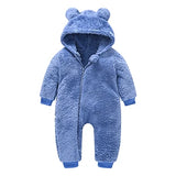 Ear Hooded Baby Romper - Cozy Nursery