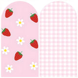 Pink Strawberry Arched Cover