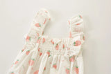 Strawberry Bubble Romper Set