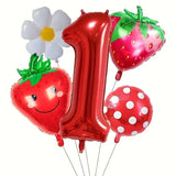 Strawberry balloon set