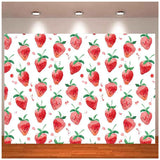 Strawberry Photo Photography Backdrop
