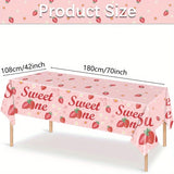 Sweet one Strawberry party decor