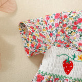 Strawberry Baby Romper