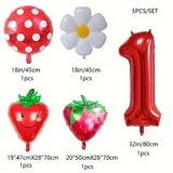 Strawberry balloon set