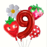 Strawberry balloon set