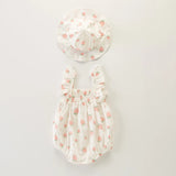 Strawberry Bubble Romper Set