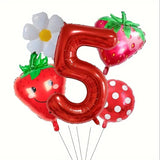 Strawberry balloon set