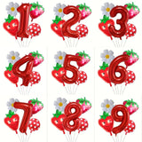 Strawberry balloon set