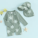 Toddler Boys Rash Guard Swimsuit