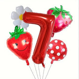 Strawberry balloon set