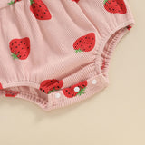 Baby Girl Strawberry Jumpsuit