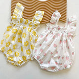 Strawberry Bubble Romper Set