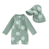 Toddler Boys Rash Guard Swimsuit