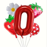 Strawberry balloon set