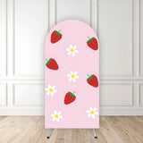 Pink Strawberry Arched Cover