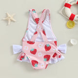 Baby Girl Floral Bathing Suit