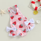Baby Girl Floral Bathing Suit