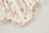 Strawberry Bubble Romper Set