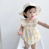 Strawberry Bubble Romper Set