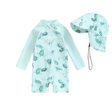 Toddler Boys Rash Guard Swimsuit