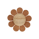 Sun Flower Rattan Hanging Basket