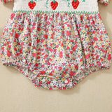 Strawberry Baby Romper