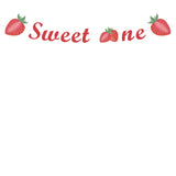 Sweet one Strawberry party decor