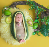 Avocado Baby Newborn Wraps for Photography Bundle