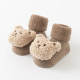 Cute Bear Newborn Socks