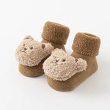 Cute Bear Newborn Socks