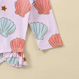 Baby Swimwear Rash Guard Floral Set