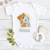 Custom Name Newborn Baby Romper