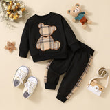 Teddy Bear Baby Sweatshirt Set