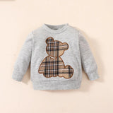 Teddy Bear Baby Sweatshirt Set