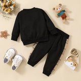 Teddy Bear Baby Sweatshirt Set