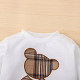 Teddy Bear Baby Sweatshirt Set