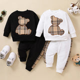 Teddy Bear Baby Sweatshirt Set