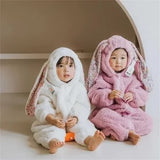 pink bunny onesie