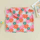 Baby Girl Hooded Beach Towel