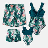 Matching Family Hawaiian Swimsuits