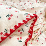 Cherry Toddler Bedding Set