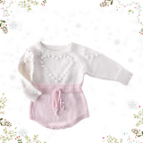 Baby Girl Knitted Jumpsuit
