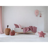 BALLOON PILLOW OH GIRL ECRU washed cotton