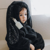 Girls Winter Loose Rabbit Romper
