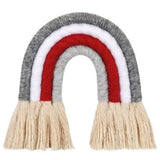 Nordic Hand-woven Rainbow Wall Decor - Cozy Nursery