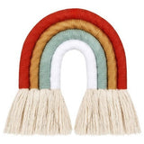 Nordic Hand-woven Rainbow Wall Decor - Cozy Nursery