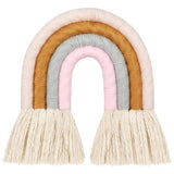Nordic Hand-woven Rainbow Wall Decor - Cozy Nursery