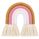 Nordic Hand-woven Rainbow Wall Decor - Cozy Nursery